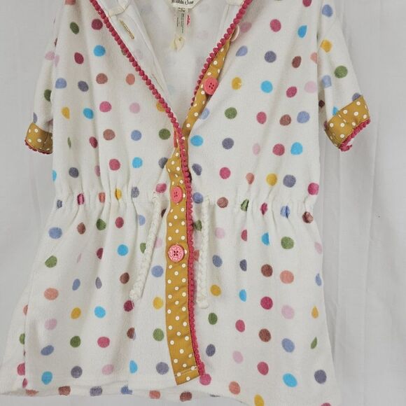 Matilda Jane Camp MJC Sunfish Cover Up Beachy Terry Cloth Button Up Size 4 - Picture 9 of 10